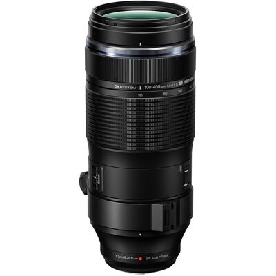 Om System Zoomobjectief M.Zuiko Digital ED 100-400 mm f/5.0-6.3 IS II Zwart voor Micro 4/3-vatting Om System Zoomobjectief M.Zuiko Digital ED 100-400 mm f/5.0-6.3 IS II Zwart voor Micro 4/3-vatting
