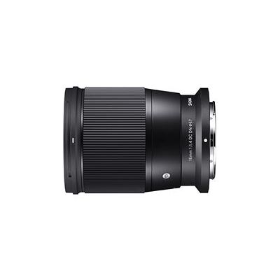 Sigma Hybride lens 16 mm f/1.4 DC DN Contemporary Zwart voor Nikon Z Sigma Hybride lens 16 mm f/1.4 DC DN Contemporary Zwart voor Nikon Z