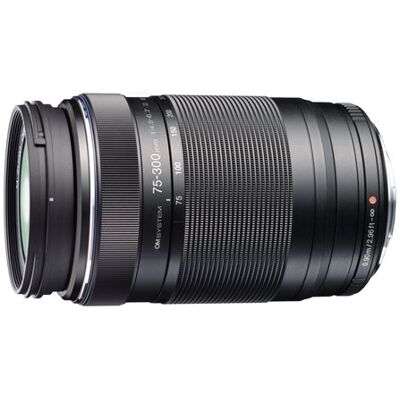 Om System Zoomobjectief M.zuiko Digital Ed 75-300 Mm F4.8 Voor Standaard Micro 4/3-vatting Zwart Om System Zoomobjectief M.zuiko Digital Ed 75-300 Mm F4.8 Voor Standaard Micro 4/3-vatting Zwart