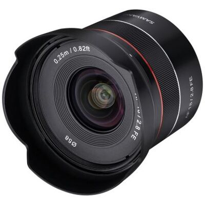 Samyang Hybride lens AF 18 mm f/2,8 voor Sony FE Samyang Hybride lens AF 18 mm f/2,8 voor Sony FE