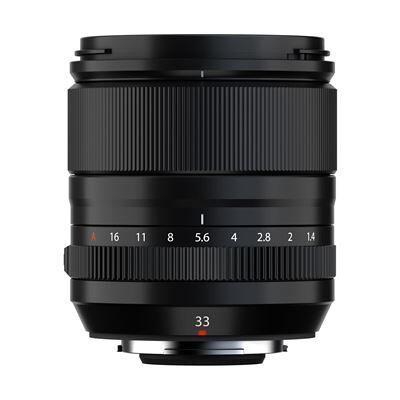 Fujifilm Hybride Objectief XF 33mm f/1.4 R LM WR Zwart Fujifilm Hybride Objectief XF 33mm f/1.4 R LM WR Zwart