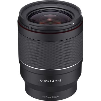 Samyang Vast brandpunt objectief AF 35mm F1.4 P FE zwart voor Sony met FE-vatting Samyang Vast brandpunt objectief AF 35mm F1.4 P FE zwart voor Sony met FE-vatting