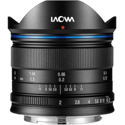 Laowa Hybride lens 7,5 mm f/2 Zwart voor Micro 4/3 Laowa Hybride lens 7,5 mm f/2 Zwart voor Micro 4/3