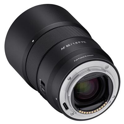 Samyang Vaste brandpuntslens AF 85 mm f/1.8-22 P Zwart voor Sony FE-vatting Samyang Vaste brandpuntslens AF 85 mm f/1.8-22 P Zwart voor Sony FE-vatting