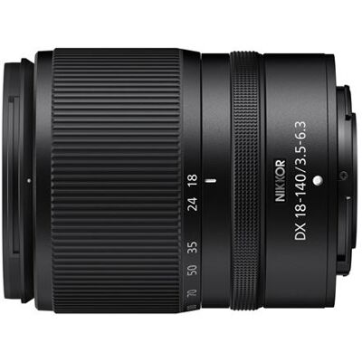 Nikon Hybride lens Z DX 18-140 mm f/3.5-6.3 VR Zwart Nikon Hybride lens Z DX 18-140 mm f/3.5-6.3 VR Zwart