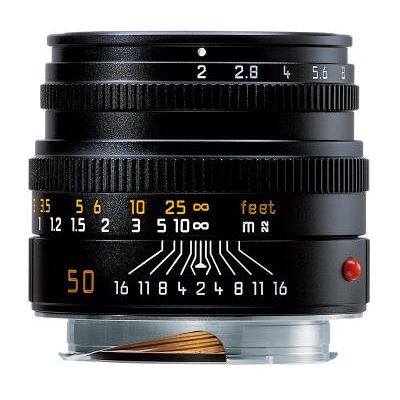 Leica Hybride objectief Summicron M 50mm f/2 Zwart Leica Hybride objectief Summicron M 50mm f/2 Zwart