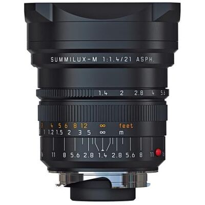 Leica Hybride lens Summilux M f/1.4 21 mm ASPH. Zwart Leica Hybride lens Summilux M f/1.4 21 mm ASPH. Zwart