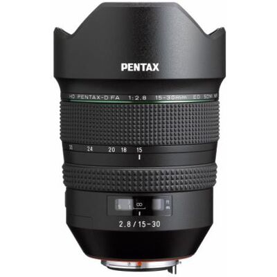 Pentax HD-D FA 15-30 mm f/2.8 ED SDM W Reflex Lens Pentax HD-D FA 15-30 mm f/2.8 ED SDM W Reflex Lens