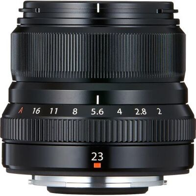 Fujifilm Hybride lens XF 23 mm f/2 R WR Zwart Fujifilm Hybride lens XF 23 mm f/2 R WR Zwart