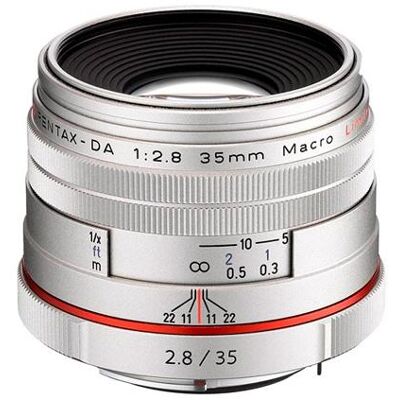 Pentax Reflexlens HD 35 mm f/2.8 Macro AL Limited Zilver Pentax Reflexlens HD 35 mm f/2.8 Macro AL Limited Zilver