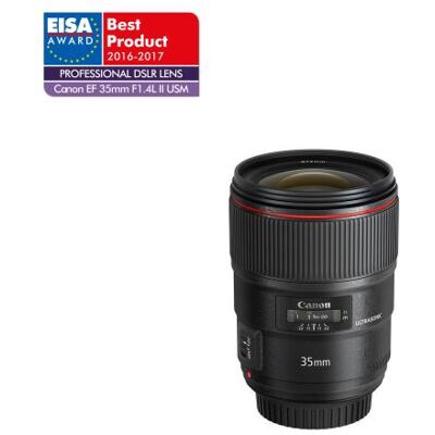 Canon Spiegelreflexlens EF 35 mm f/1,4 L II USM Zwart Canon Spiegelreflexlens EF 35 mm f/1,4 L II USM Zwart
