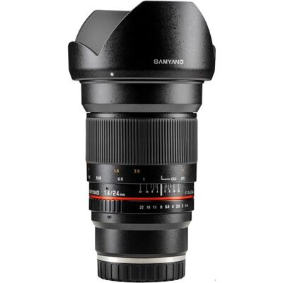 Samyang Reflexlens 24 mm f/1.4 IF ED UMC Zwart voor Sony E Samyang Reflexlens 24 mm f/1.4 IF ED UMC Zwart voor Sony E