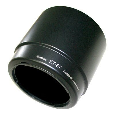 Canon Zonnekap ET-67 Speciaal voor EF 100 mm f/2.8 USM Macro Canon Zonnekap ET-67 Speciaal voor EF 100 mm f/2.8 USM Macro