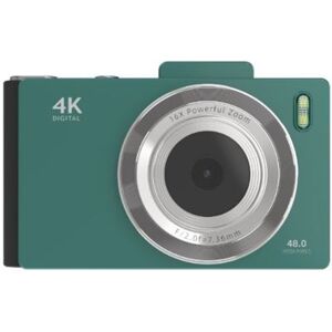 Nieuwe camera voor kinderen, Aiorber 4K HD digitale camera, retro CCD-camera, voor studenten, kinderen, groen Nieuwe camera voor kinderen, Aiorber 4K HD digitale camera, retro CCD-camera, voor studenten, kinderen, groen