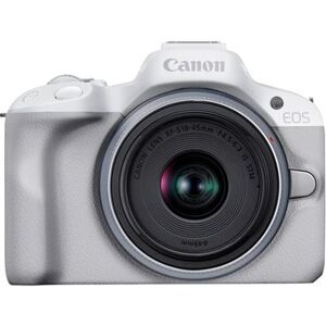 Canon Hybride camera EOS R50 Wit + RF-S 18-45mm f/4.5-6.3 IS STM Canon Hybride camera EOS R50 Wit + RF-S 18-45mm f/4.5-6.3 IS STM