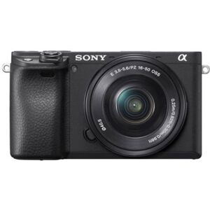 Sony Hybride Camera Alpha A6400 Zwart + E PZ 16-50mm f/3.5-5.6 OSS Sony Hybride Camera Alpha A6400 Zwart + E PZ 16-50mm f/3.5-5.6 OSS