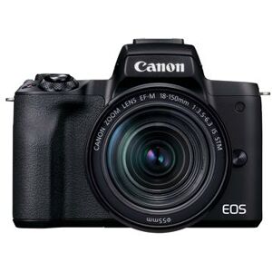 Canon EOS M50 Mark II zwart + EF-M 18-150mm f / 3.5-6.3 IS STM-lens Canon EOS M50 Mark II zwart + EF-M 18-150mm f / 3.5-6.3 IS STM-lens