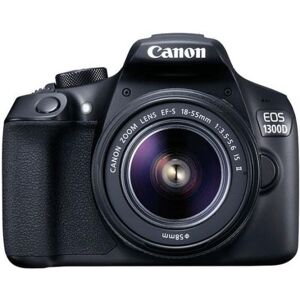 Canon Spiegelreflexcamera EOS 1300D + 18-55mm EF-S IS II objectief Canon Spiegelreflexcamera EOS 1300D + 18-55mm EF-S IS II objectief