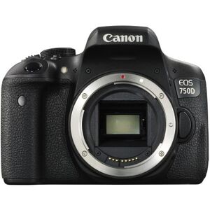 Alleen body Canon EOS 750D zwart Alleen body Canon EOS 750D zwart