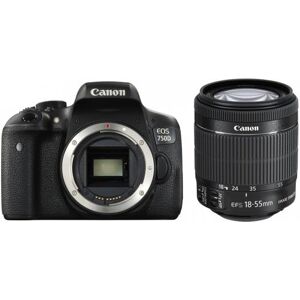 Reflexcamera Canon EOS 750D + objectief 18-55 mm IS STM Reflexcamera Canon EOS 750D + objectief 18-55 mm IS STM