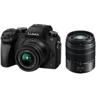 PANASONIC DMC -G7WEF-K + H-FS014042E-K + H-FS45150E-K PANASONIC DMC -G7WEF-K + H-FS014042E-K + H-FS45150E-K
