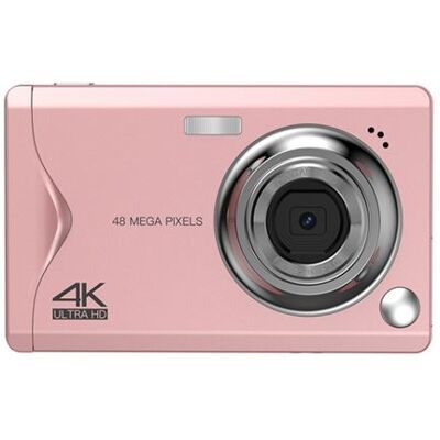 Digitale camera, Aiorber 48 MP, 1080P FHD-fotocamera, 3,0 inch, compactcamera, 16x digitale zoom, draagbaar, voor tieners, volwassenen en beginners, roze Digitale camera, Aiorber 48 MP, 1080P FHD-fotocamera, 3,0 inch, compactcamera, 16x digitale zoom, draagbaar, voor tieners, volwassenen en beginners, roze