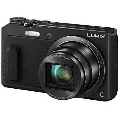 Panasonic Lumix DMC-TZ58 - Digitale camera - compact - 16.0 MP - 1080p - 20x optische zoom - Wi-Fi - zwart Panasonic Lumix DMC-TZ58 - Digitale camera - compact - 16.0 MP - 1080p - 20x optische zoom - Wi-Fi - zwart