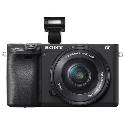 Sony a6400 ILCE-6400L - Digitale camera - spiegelloos - 24.2 MP - APS-C - 4K / 30 beelden per seconde - 3x optische zoom 16-50mm lens - Wi-Fi, NFC, Bluetooth - zwart Sony a6400 ILCE-6400L - Digitale camera - spiegelloos - 24.2 MP - APS-C - 4K / 30 beelden per seconde - 3x optische zoom 16-50mm lens - Wi-Fi, NFC, Bluetooth - zwart