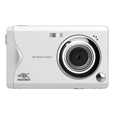 Digitale camera, Aiorber 48 MP, 1080P FHD-camera, 3,0 inch, compactcamera, 16x digitale zoom, draagbaar, voor tieners en volwassenen die net beginnen, wit Digitale camera, Aiorber 48 MP, 1080P FHD-camera, 3,0 inch, compactcamera, 16x digitale zoom, draagbaar, voor tieners en volwassenen die net beginnen, wit