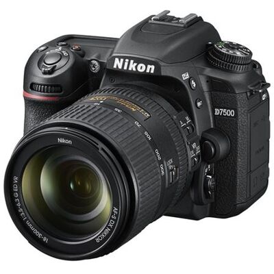 Nikon Spiegelreflexcamera D7500 + AF-S DX 18-300 mm f/3,5-6,3 G ED VR Nikon Spiegelreflexcamera D7500 + AF-S DX 18-300 mm f/3,5-6,3 G ED VR