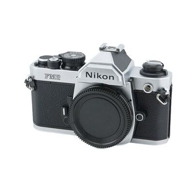 Nikon Analoge Camera FM2 Zwart en Grijs Refurbished Nikon Analoge Camera FM2 Zwart en Grijs Refurbished