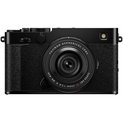Fujifilm Hybride camera X-E5 Zwart + XF23mmF2.8 R WR Fujifilm Hybride camera X-E5 Zwart + XF23mmF2.8 R WR