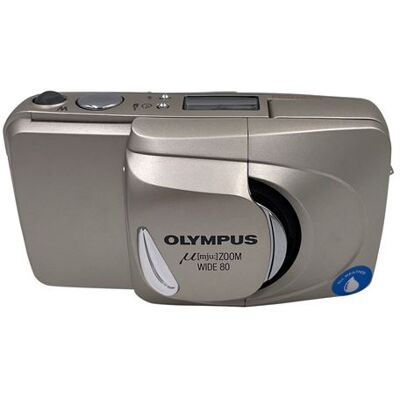 Olympus Analoge Camera Mju Zoom Wide 80 Zilver Refurbished Olympus Analoge Camera Mju Zoom Wide 80 Zilver Refurbished
