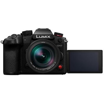 Panasonic Lumix Hybride camera GH7 Zwart + 12-60mm f/2.8-22 Leica Panasonic Lumix Hybride camera GH7 Zwart + 12-60mm f/2.8-22 Leica