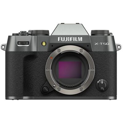 Fujifilm Hybride Camera X-T50 Houtskool Zilver Fujifilm Hybride Camera X-T50 Houtskool Zilver