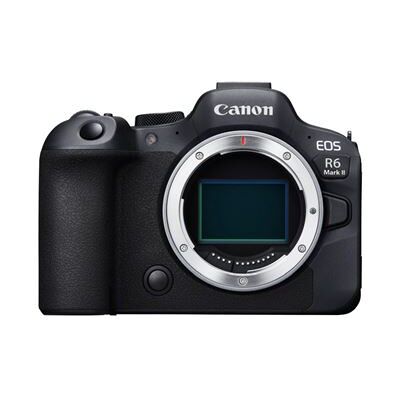 Canon Hybride camera EOS R6 Mark II Body Zwart Canon Hybride camera EOS R6 Mark II Body Zwart