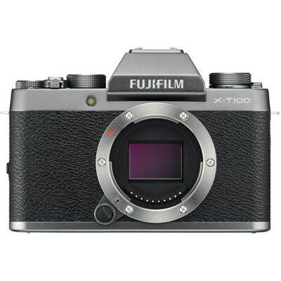 Fujifilm X-T100 Hybride Naakte Behuizing Donkergrijs Fujifilm X-T100 Hybride Naakte Behuizing Donkergrijs