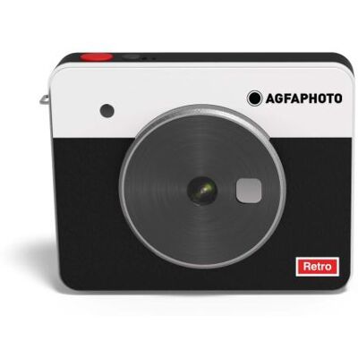 Agfaphoto Realipix Black Instant digitale camera met opdruk Agfaphoto Realipix Black Instant digitale camera met opdruk