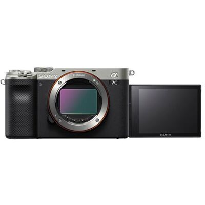 Sony Hybride camera Alpha 7C Body Zilver Sony Hybride camera Alpha 7C Body Zilver