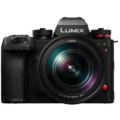 Panasonic Hybride Camera Kit Lumix S1RII + 24-105 Zwart Panasonic Hybride Camera Kit Lumix S1RII + 24-105 Zwart