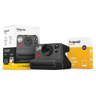 Polaroid Now - Everything Box - Instant camera - 600-type / i-type zwart Polaroid Now - Everything Box - Instant camera - 600-type / i-type zwart