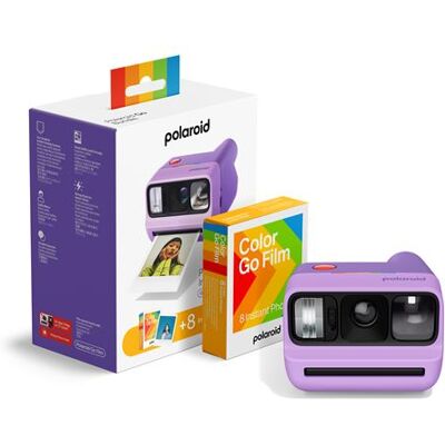 Polaroid Instantcamera Go Generation 3 Paars + Filmpakket 8 foto's Polaroid Instantcamera Go Generation 3 Paars + Filmpakket 8 foto's