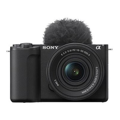 Sony Hybride Camera Pack ZV-E10 II Zwart + 16-50mm f/3.5- 36 OSS II Sony Hybride Camera Pack ZV-E10 II Zwart + 16-50mm f/3.5- 36 OSS II