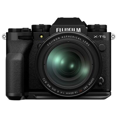 Fujifilm Hybride camera X-T5 Zwart + XF 16-80mm f/4 R OIS WR lens Fujifilm Hybride camera X-T5 Zwart + XF 16-80mm f/4 R OIS WR lens