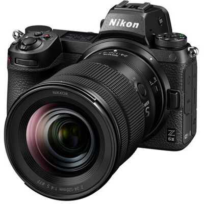 Nikon Hybride camera Z 6II Zwart + Nikkor Z 24-120 f/4 S Nikon Hybride camera Z 6II Zwart + Nikkor Z 24-120 f/4 S