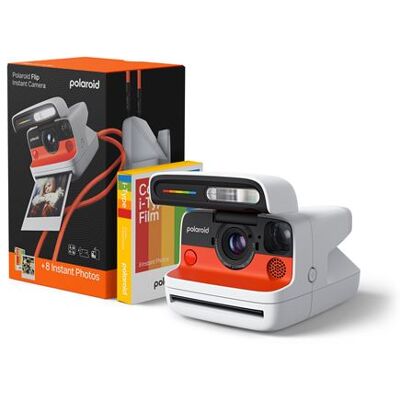 Polaroid Instant camera Flip Wit + pakket met 8 kleurenfilms Polaroid Instant camera Flip Wit + pakket met 8 kleurenfilms