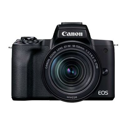 Canon EOS M50 Mark II zwart + EF-M 18-150mm f / 3.5-6.3 IS STM-lens Canon EOS M50 Mark II zwart + EF-M 18-150mm f / 3.5-6.3 IS STM-lens