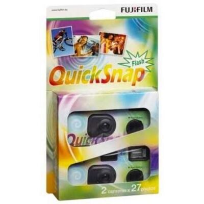 Fujifilm Pakket met 2 wegwerpcamera's Quicksnap Flash 27P Fujifilm Pakket met 2 wegwerpcamera's Quicksnap Flash 27P