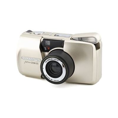 Olympus Analoge Camera Mju Zoom 105 Goudkleurig Refurbished Olympus Analoge Camera Mju Zoom 105 Goudkleurig Refurbished