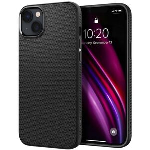 Spigen Liquid Air - Achterzijde behuizing voor mobiele telefoon - thermoplastic polyurethaan (TPU) - matzwart - voor Apple iPhone 14 Spigen Liquid Air - Achterzijde behuizing voor mobiele telefoon - thermoplastic polyurethaan (TPU) - matzwart - voor Apple iPhone 14
